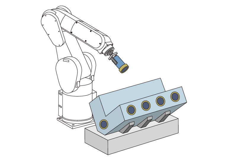 Roboty Melfa - manipulácia a paletizácia